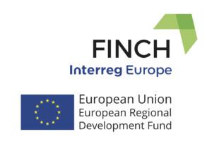 Interreg Europe -ohjelmasta rahoitetun FINCH-hankkeen logo.