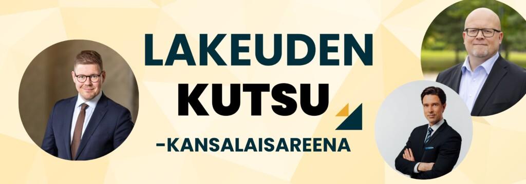 BAnneri, jossa teksti Lakeuden kutsu -kansalaisareena.
