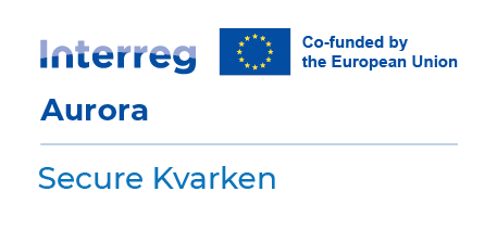 Logo, jossa tekstit Interreg Aurora ja Cofunded by European Union.